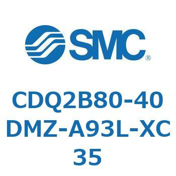 薄形シリンダ CDQ2B80-40 SMC