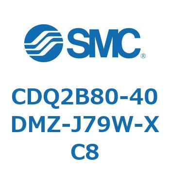 薄形シリンダ CDQ2B80-40 SMC