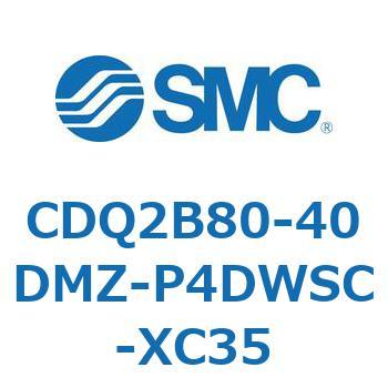 薄形シリンダ CDQ2B80-40 SMC