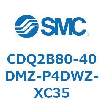 薄形シリンダ CDQ2B80-40 SMC