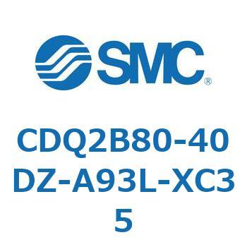 薄形シリンダ CDQ2B80-40 SMC
