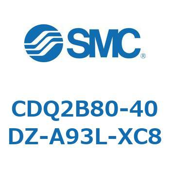 薄形シリンダ CDQ2B80-40 SMC