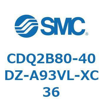 薄形シリンダ CDQ2B80-40 SMC