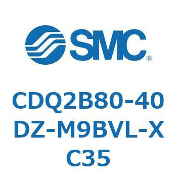薄形シリンダ CDQ2B80-40 SMC