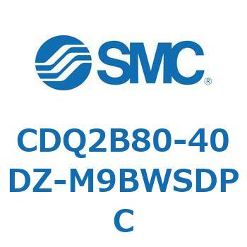 薄形シリンダ CDQ2B80-40 SMC