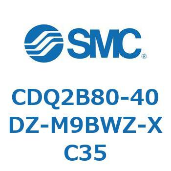薄形シリンダ CDQ2B80-40 SMC