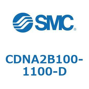 ロック付シリンダ/複動・片ロッド(オートスイッチ付) CDNA2B100 - SMC
