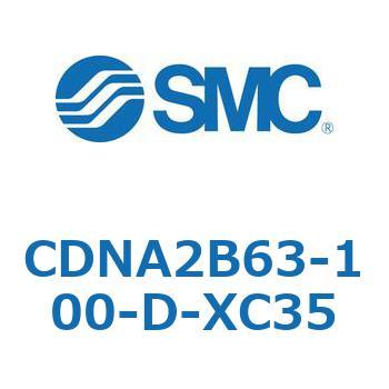 ロック付シリンダ/複動・片ロッド(オートスイッチ付) CDNA2B63 SMC