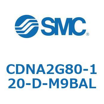 ロック付シリンダ/複動・片ロッド(オートスイッチ付) CDNA2G80 SMC