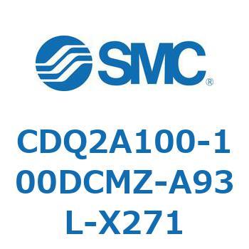 薄形シリンダ CDQ2A100-1 - SMC