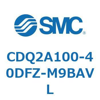 薄形シリンダ CDQ2A100-4 SMC