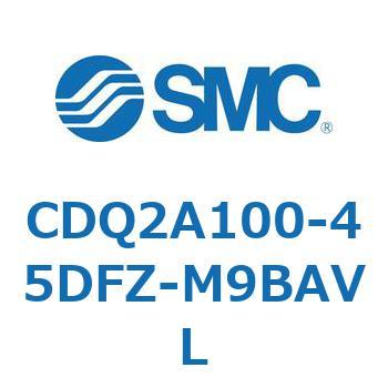 薄形シリンダ CDQ2A100-4 SMC