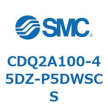 薄形シリンダ CDQ2A100-4 SMC