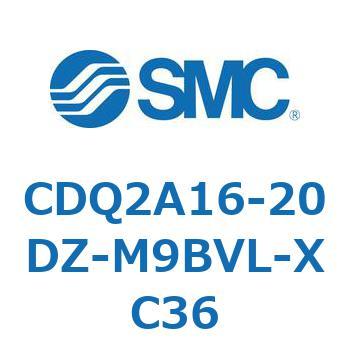 薄形シリンダ CDQ2A16 SMC