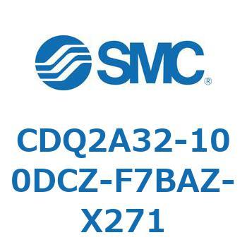 薄形シリンダ CDQ2A32-10 SMC