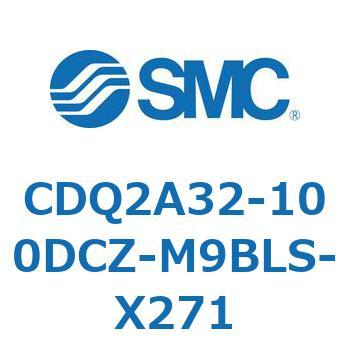 薄形シリンダ CDQ2A32-10 SMC