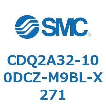 薄形シリンダ CDQ2A32-10 SMC