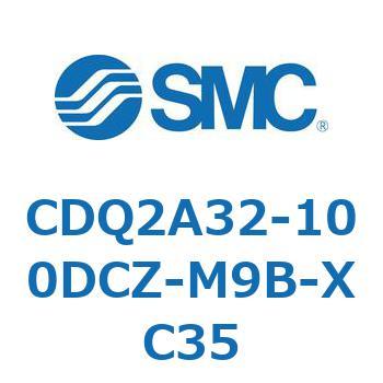 薄形シリンダ CDQ2A32-10 SMC