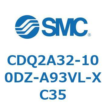 薄形シリンダ CDQ2A32-10 SMC