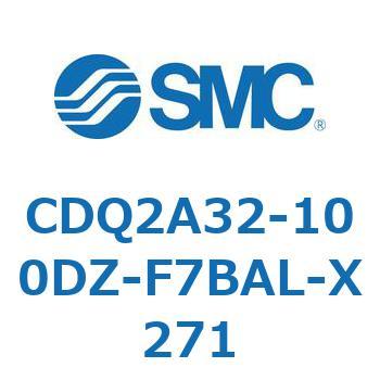 薄形シリンダ CDQ2A32-10 SMC