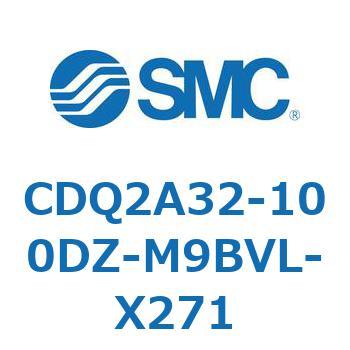 薄形シリンダ CDQ2A32-10 SMC