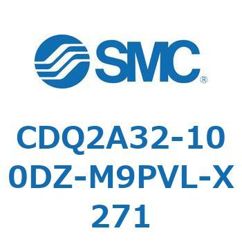 薄形シリンダ CDQ2A32-10 SMC