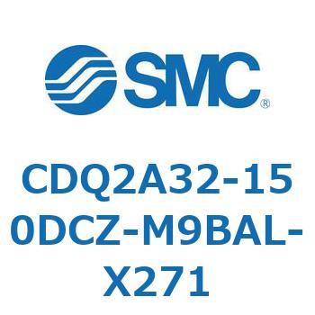 薄形シリンダ CDQ2A32-15 SMC