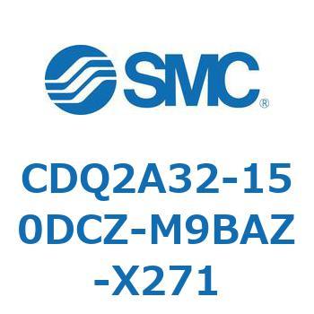 薄形シリンダ CDQ2A32-15 SMC