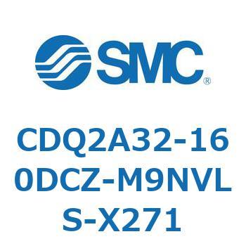 薄形シリンダ CDQ2A32-16 SMC