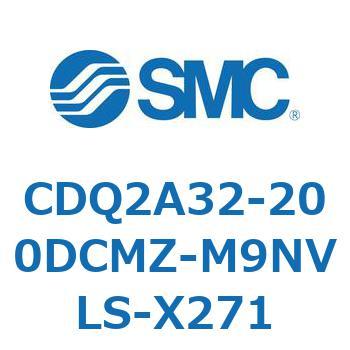 薄形シリンダ CDQ2A32-20 SMC