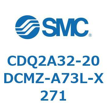 薄形シリンダ CDQ2A32-20 SMC