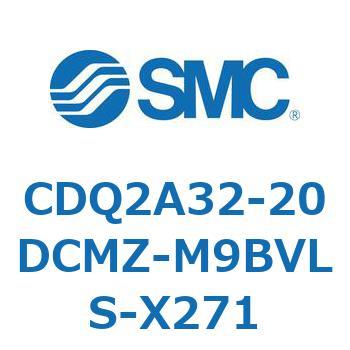 薄形シリンダ CDQ2A32-20 SMC