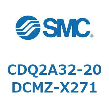 薄形シリンダ CDQ2A32-20 SMC