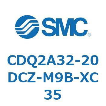 薄形シリンダ CDQ2A32-20 SMC