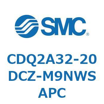 薄形シリンダ CDQ2A32-20 SMC