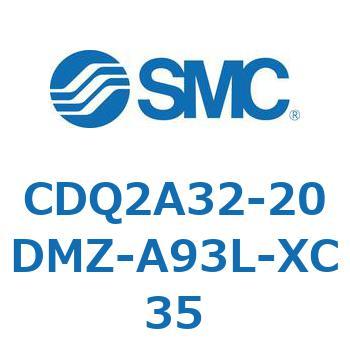 薄形シリンダ CDQ2A32-20 SMC