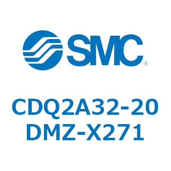 薄形シリンダ CDQ2A32-20 SMC