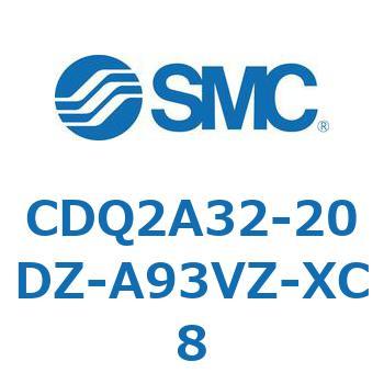 薄形シリンダ CDQ2A32-20 SMC