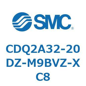 薄形シリンダ CDQ2A32-20 SMC