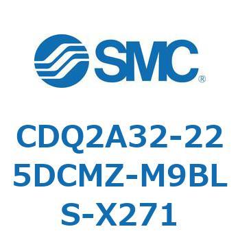 薄形シリンダ CDQ2A32-22 SMC