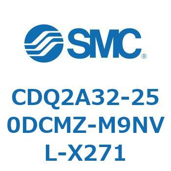 薄形シリンダ CDQ2A32-25 SMC