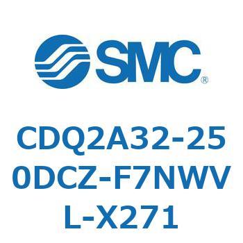 薄形シリンダ CDQ2A32-25 SMC