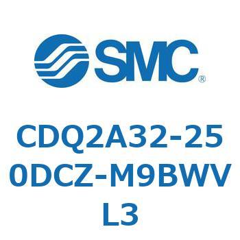 薄形シリンダ CDQ2A32-25 SMC