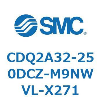 薄形シリンダ CDQ2A32-25 SMC