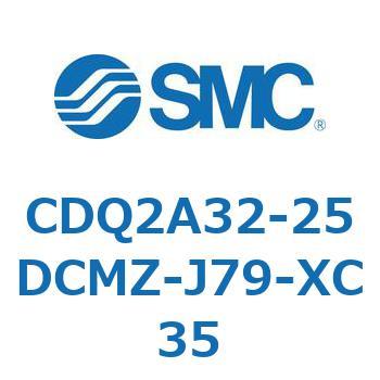 薄形シリンダ CDQ2A32-25 SMC