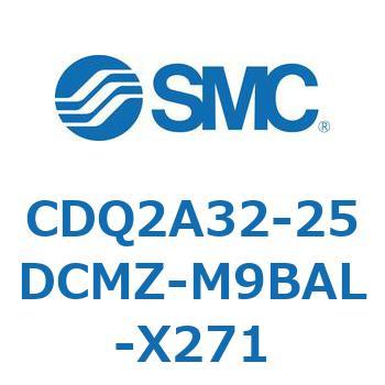 薄形シリンダ CDQ2A32-25 SMC