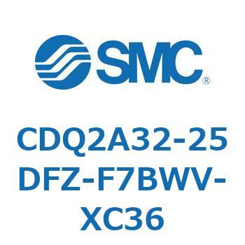 薄形シリンダ CDQ2A32-25 SMC
