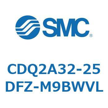 薄形シリンダ CDQ2A32-25 SMC