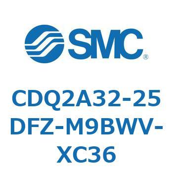 薄形シリンダ CDQ2A32-25 SMC