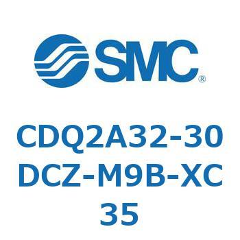 薄形シリンダ CDQ2A32-30 SMC